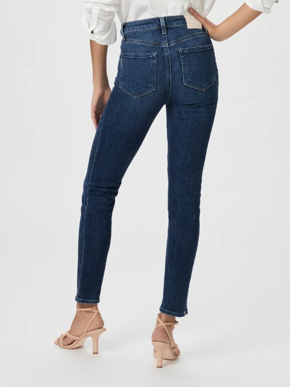 PAIGE Gemma High Rise Cigarette Jeans Womens Size 27 Sketchbook WA048 - Picture 14 of 15